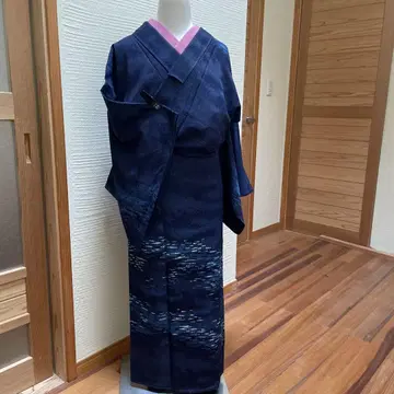 순수 실크 호몬기 루즈한 사이즈 작가 작품