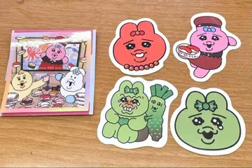 빤쮸토끼 스시로 피크 4종 세트 카와이소니!