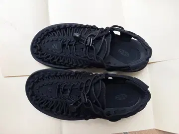 KEEN 킨 유니크 23.5~24.5 블랙 샌들