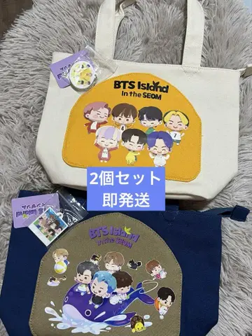 BTS Island 인더섬 토트백 2종
