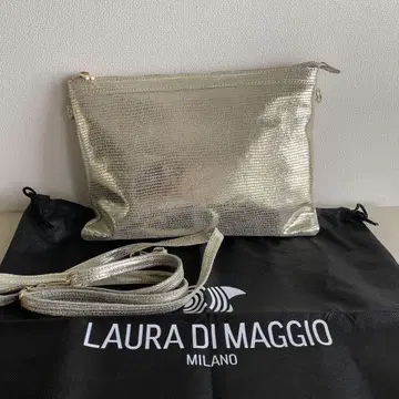 LAURA DI MAGGIO 실버 숄더백