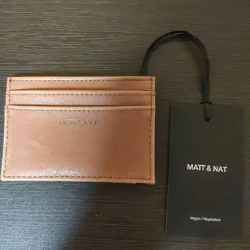 MATT & NAT 브라운 카드 케이스