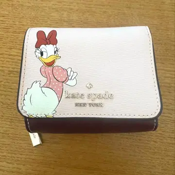 3단 폴더형 지갑 kate spade x 데이지 덕 데이지