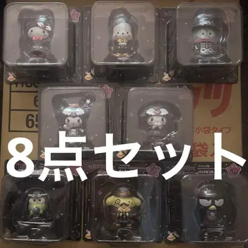 [ 8개 세트 ] 산리오 할로윈 피규어