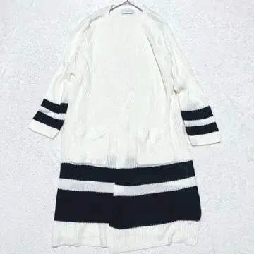 아줄바이마우지 롱 니트 가디건 오버 사이즈 오픈 프론트