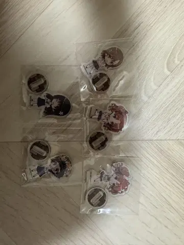 어떤 과학의 초전자포 아크릴 스탠드 & 키링 세트