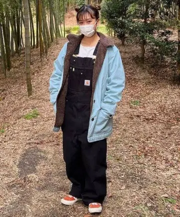 Carhartt 덕 비브 오버롤