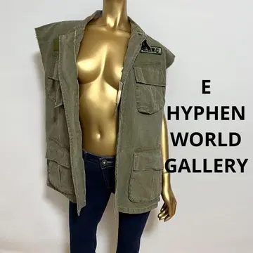 [ 2846 ] ehyphen world gallery 슬리브리스 자켓