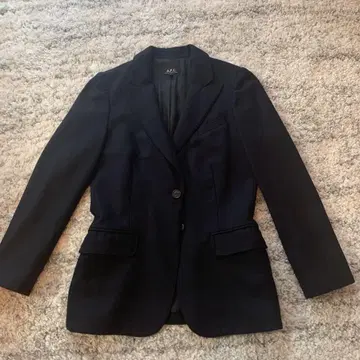 A.P.C. 네이비 테일러드 자켓 사이즈 38