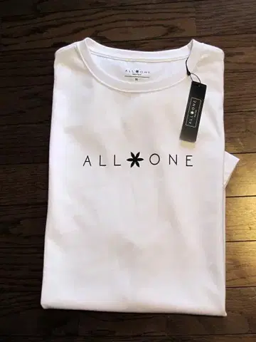 ALL ONE New York 화이트 T셔츠 L