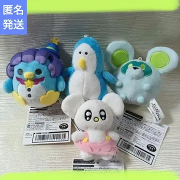 푸니루는 귀여운 슬라임 미니 봉제 인형 키링