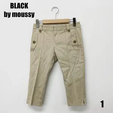 0382M BLACK by moussy 하프 팬츠 여성