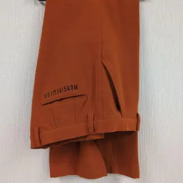 먼싱웨어 골프 팬츠 오렌지 허리 86