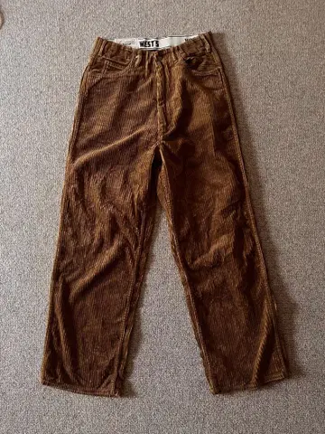 WEST'S 코듀로이 팬츠 W26 브라운