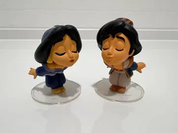 디즈니 프린세스 해피 엔딩 키스 가챠 알라딘 & 재스민