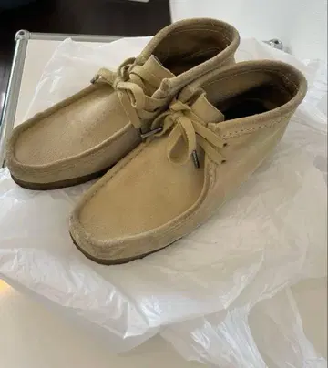 CLARKS 왈라비 베이지 uk5 클락스