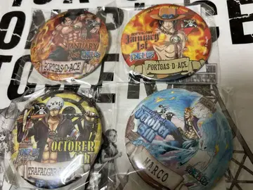ONE PIECE 도쿄 원피스 타워 벌스데이 캔뱃지 세트b
