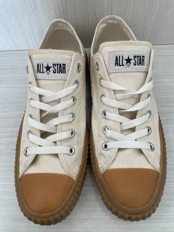 26cm ALL STAR 크림색 남성용 스니커즈 Converse