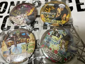 ONE PIECE 도쿄 원피스 타워 벌스데이 캔뱃지 세트 c