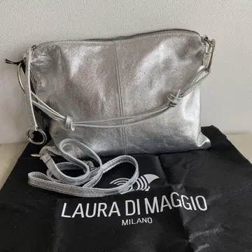 LAURA DI MAGGIO 실버 숄더백