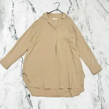 로리리즈 팜 스키퍼 튜닉 새상품급 긴팔 셔츠 슬림 루즈핏