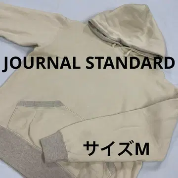 JOURNAL STANDARD 후드티 맨투맨 크림 M #2658