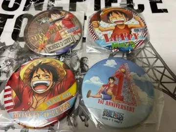 ONE PIECE 도쿄 원피스 타워 루피 벌스데이 캔뱃지 세트