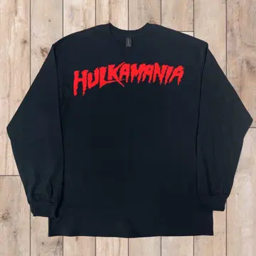 헐크 호건 헐크매니아 [ L 사이즈 ] 긴팔 블랙