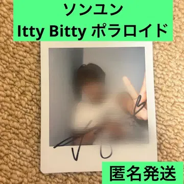 n.SSign 송윤 Itty Bitty 사인 포함 폴라로이드