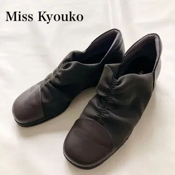 Miss Kyouko 발수 셔링 슬립온 23cm 4E 외반모지