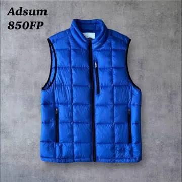 Adsum 다운 베스트 850 필파워 스트릿 나일론 베스트