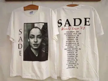 MAF [ L ] SADE 월드 투어 '93 티셔츠