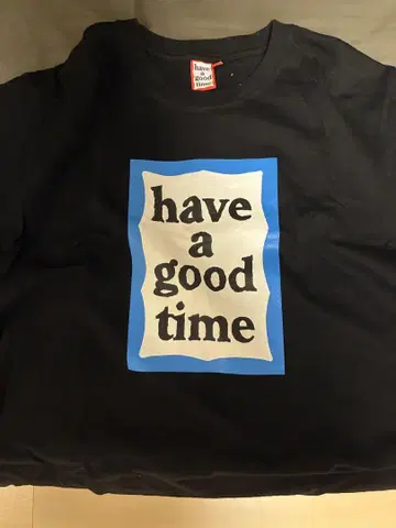 have a good time 티셔츠 블랙