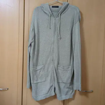 DAMA 그레이 브라운 집업 후디
