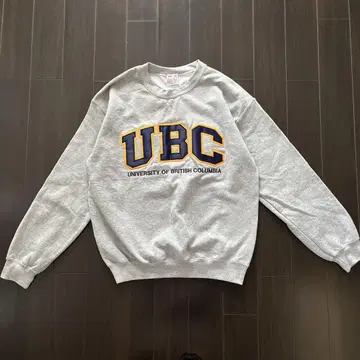 UBC 대학 로고 트레이닝복 M 사이즈 그레이