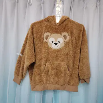 더피 브라운 보아 후드티 L