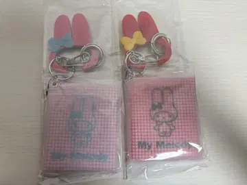 LOWRYSFARM 마이멜로디 카라비너 포함 클리어 파우치