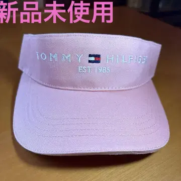 미사용 새상품 타미힐피거 TOMMY HILFIGER 핑크 바이저