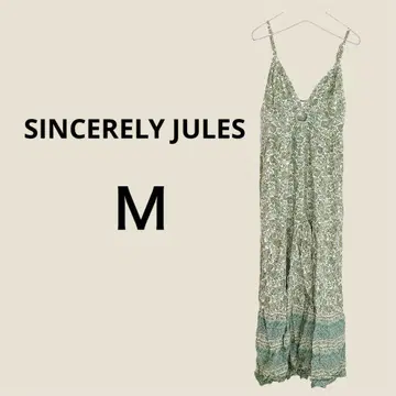 SINCERELY JULES 플로럴 맥시 드레스 M