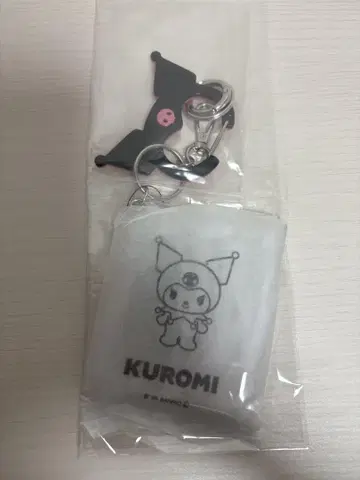 LOWRYSFARM 쿠로미 카라비너 포함 클리어 파우치