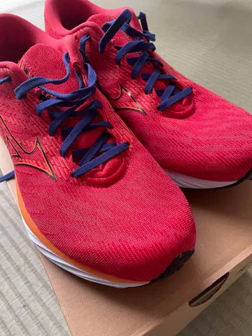 Mizuno Wave Rider 레드 26.0cm