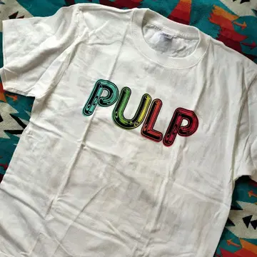 PULP 로고 T셔츠 남성용 사이즈 M