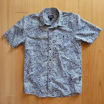 patagonia 오가닉 코튼 반팔 셔츠 S