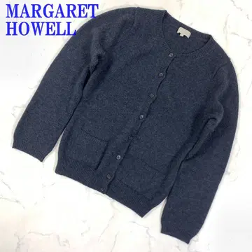 마가렛호웰 긴팔 니트 네이비 울 100% II C4522