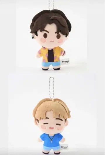 시마무라 인더썸 마스코트 참 구구민 구구 지민 세트 bts