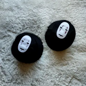 가오나시 버킷햇 2개 세트 블랙