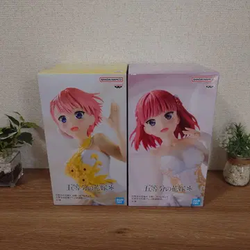 5등분의 신부 피규어 2체 세트 나카노 이치카, 나카노 니노