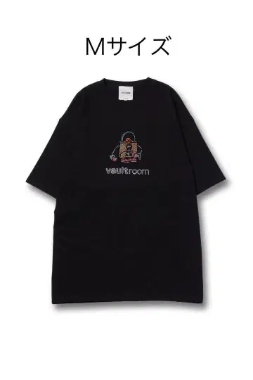 RHINESTONE LOGO TEE / BLK M 사이즈