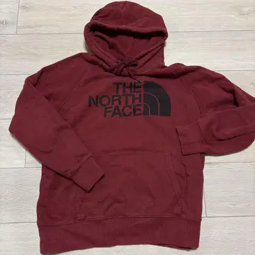 THE NORTH FACE 버건디 후드티