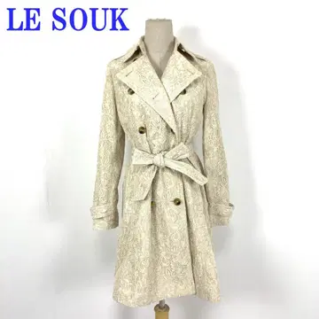 Le souk 르수크 롱 트렌치코트 베이지 면 S C4530